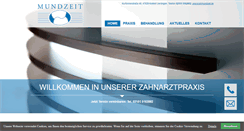 Desktop Screenshot of mundzeit.de